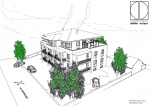 Neubau Wohn-und Geschäftshaus-Würzburg Estenfeld Entwurf 2012/13
